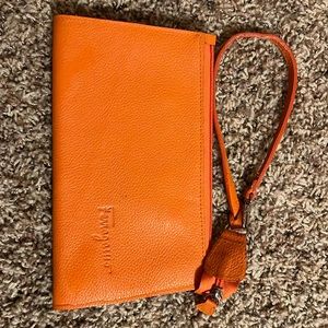 Vintage  Salvatore ferragamo purse orange